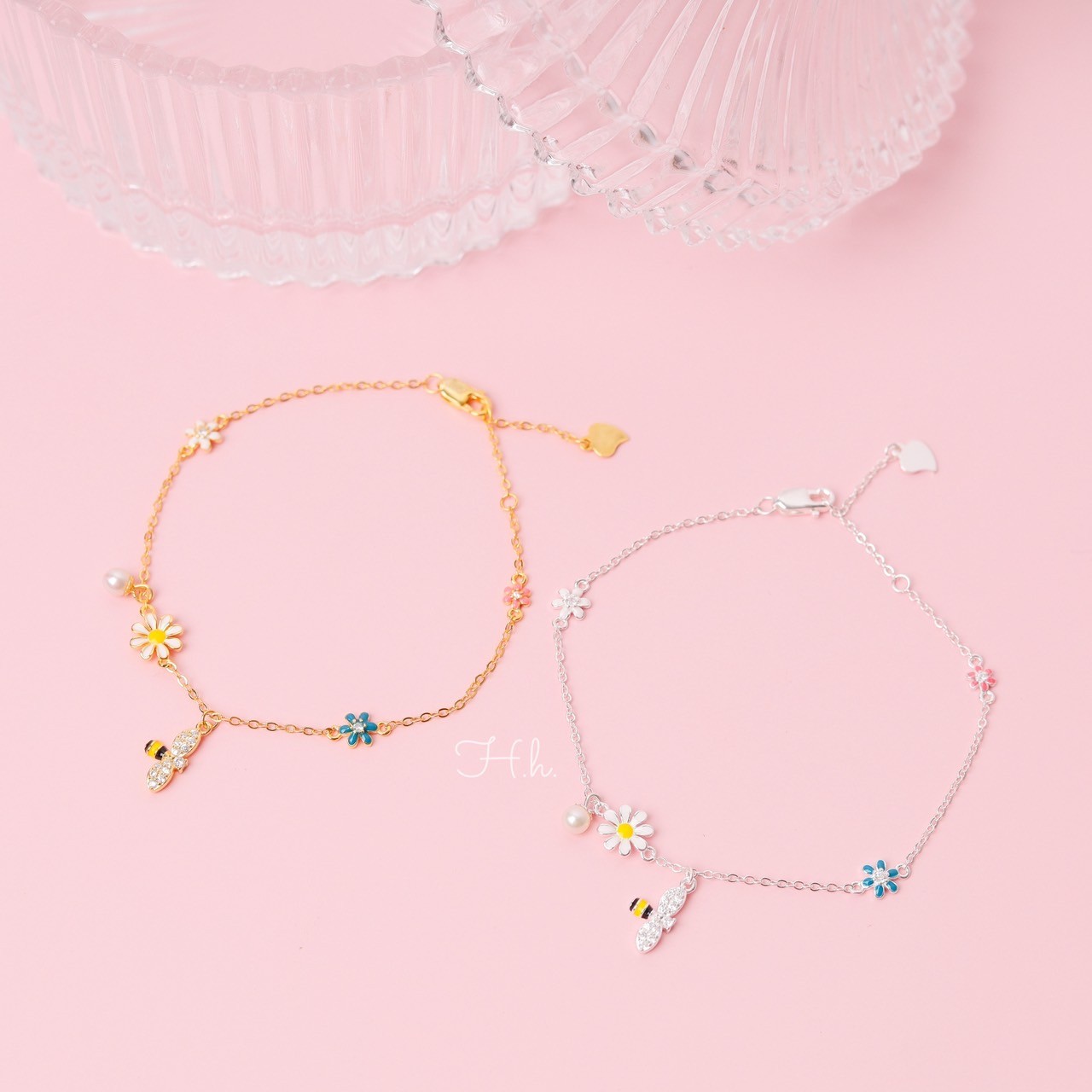 Bee's garden bracelet